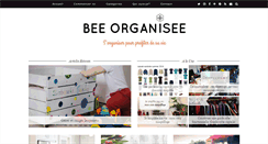 Desktop Screenshot of beeorganisee.com